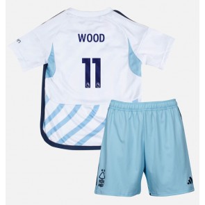 Nottingham Forest Chris Wood #11 Gostujuci Dres za Dječji 2023-24 Kratak Rukavima (+ kratke hlače)